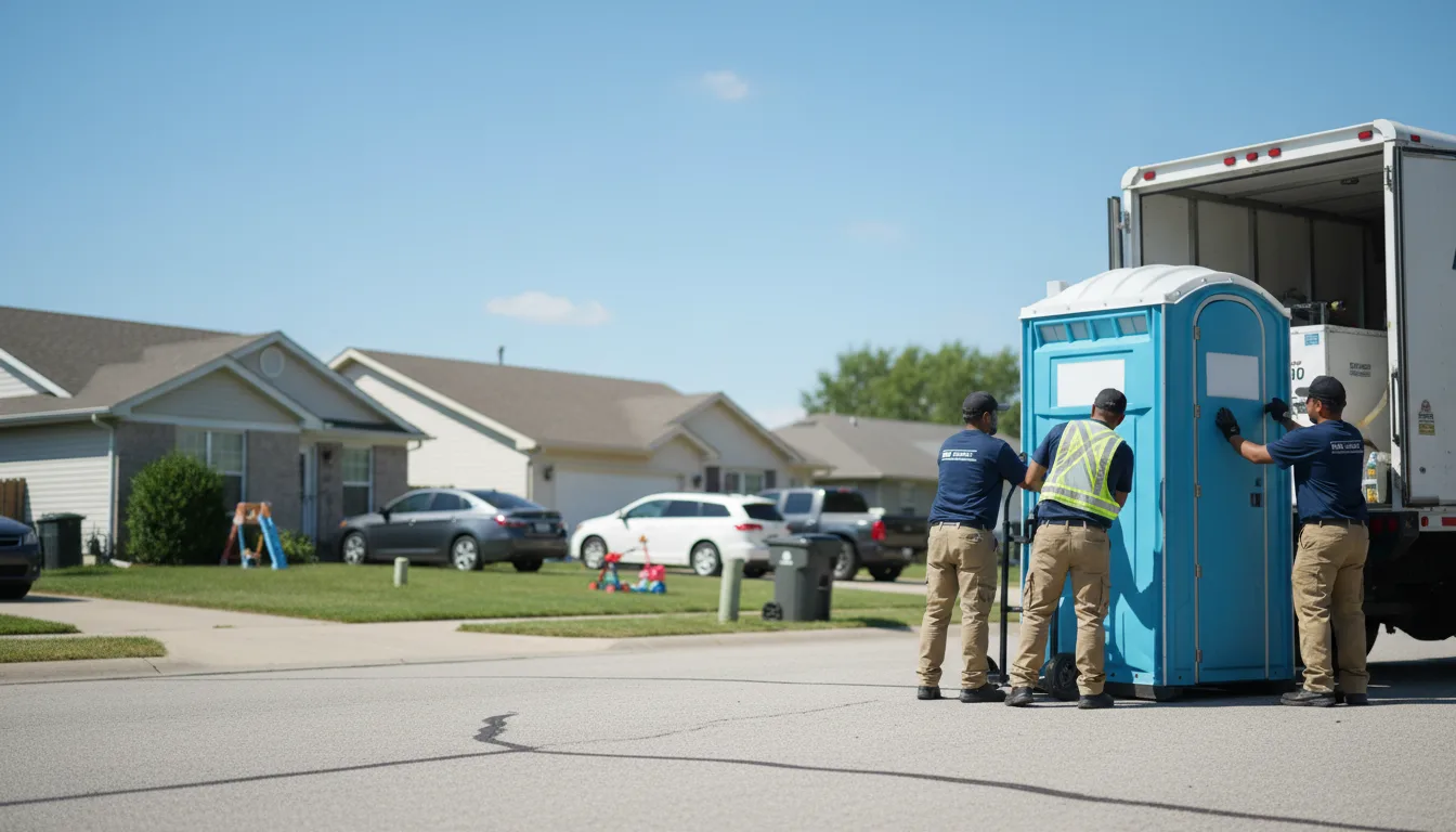 Standard Porta Potty Rentals in Wright City, MO near me